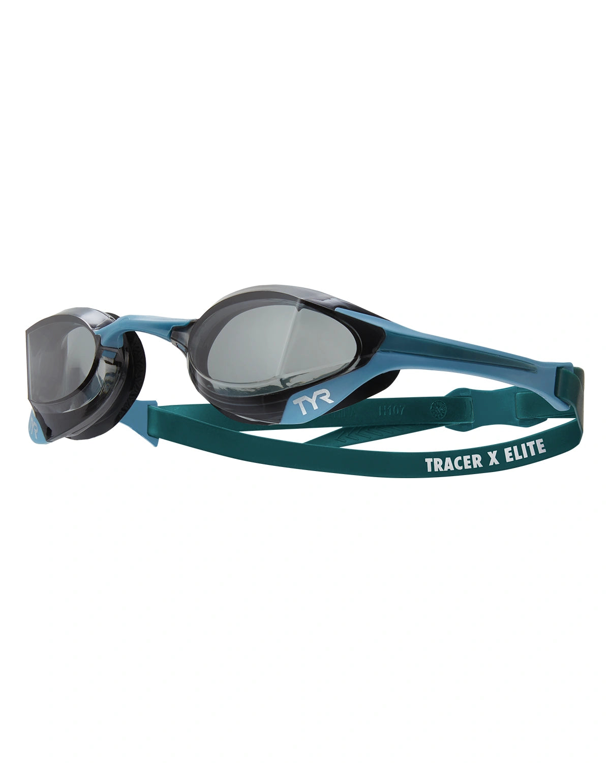 TYR ADULT TRACER-X ELITE MIRRORED/SMOKE RACING GOGGLES