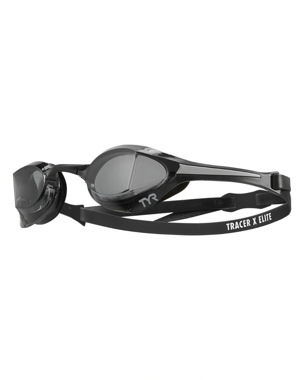 TYR ADULT TRACER-X ELITE MIRRORED/SMOKE RACING GOGGLES